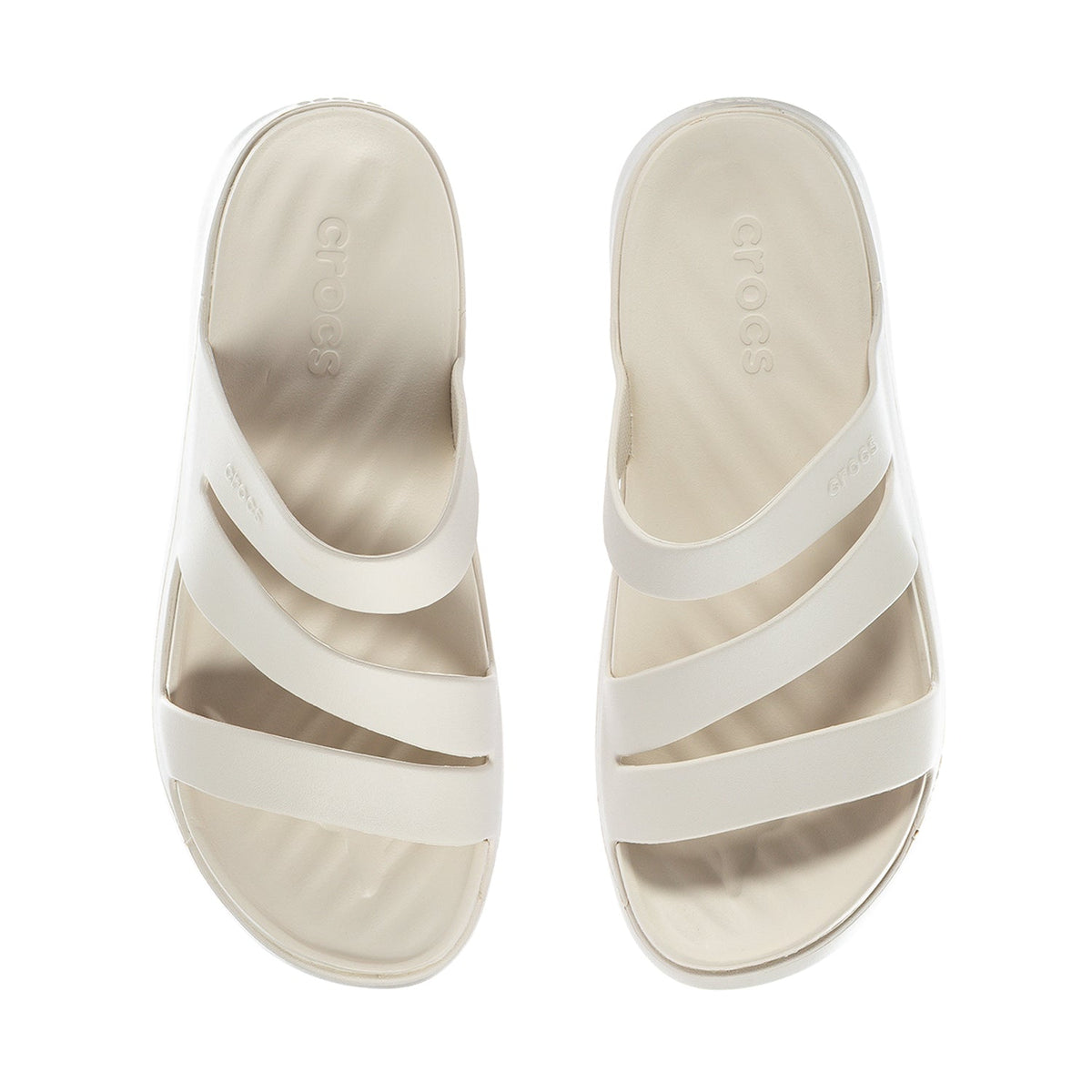 Crocs Women's Getaway Strappy Sandal - Stucco
