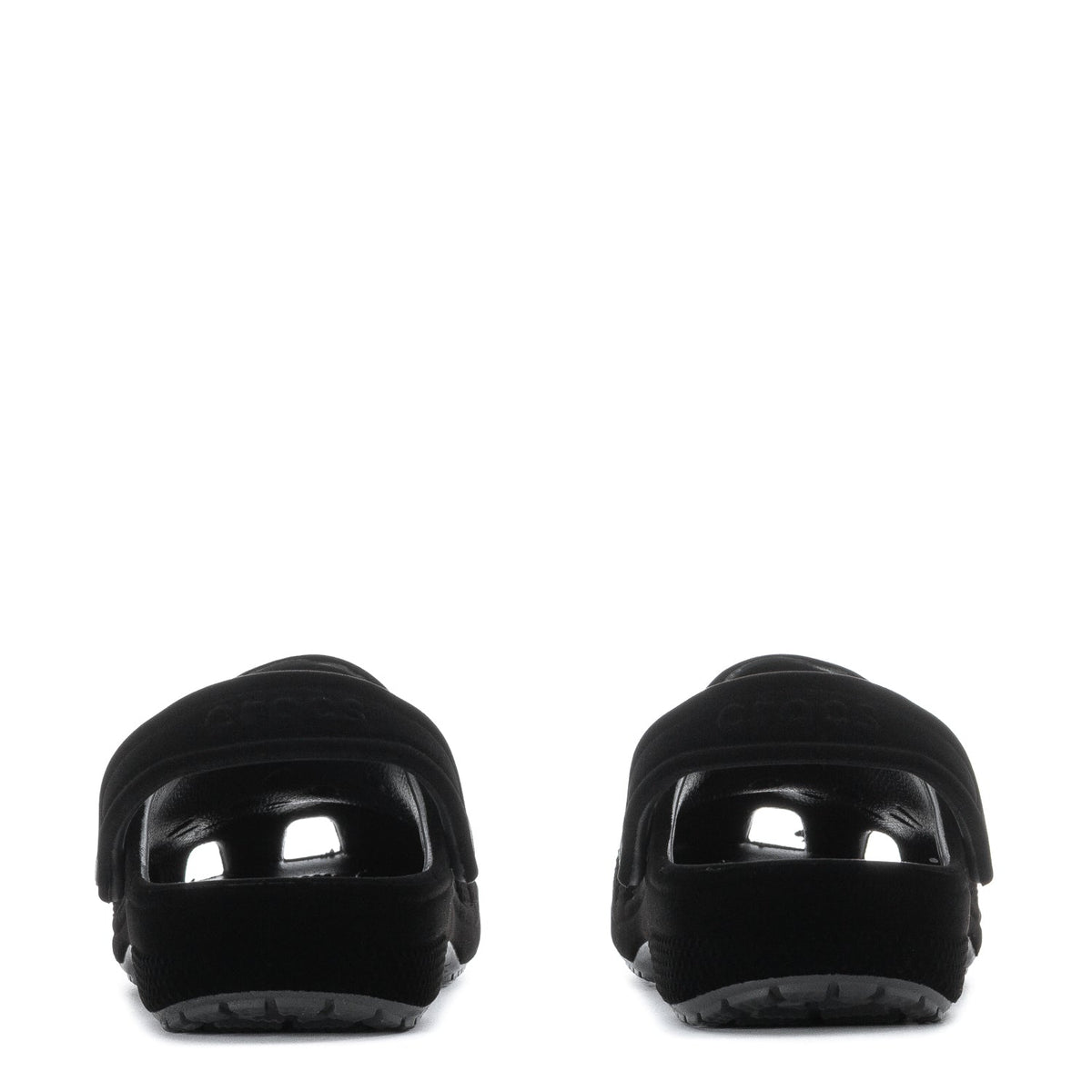 Crocs Youth Classic Velvet Clog - Black