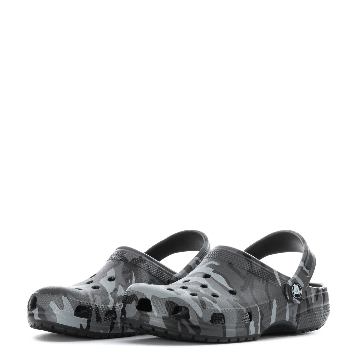 Crocs Kids' Camo Classic Clog - Slate Grey
