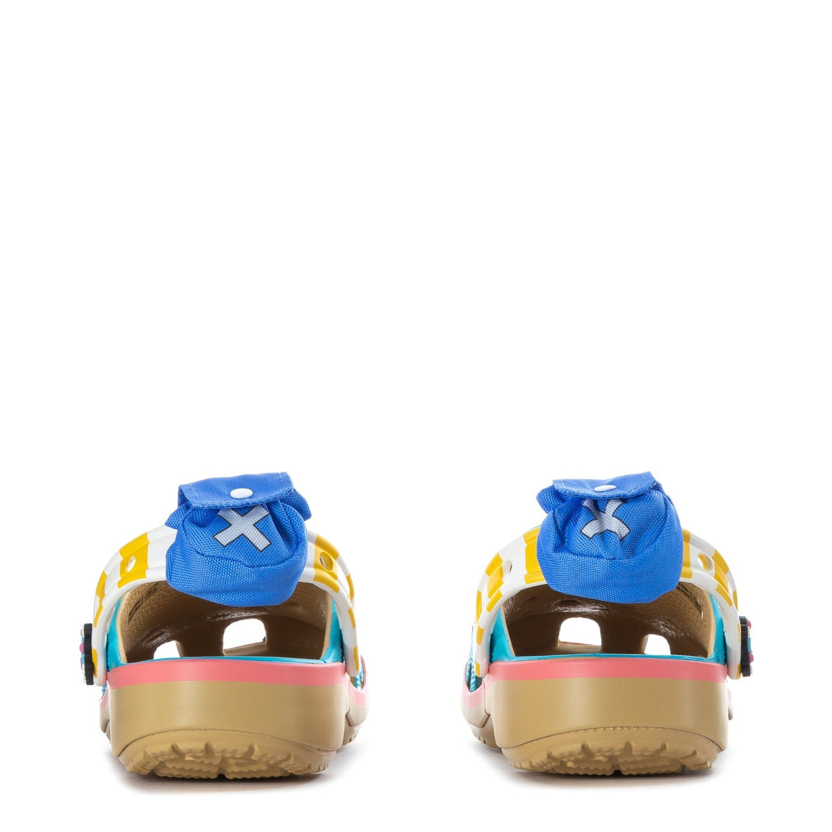 Crocs Youth One Piece Chopper Classic Clog - Blue / Multi